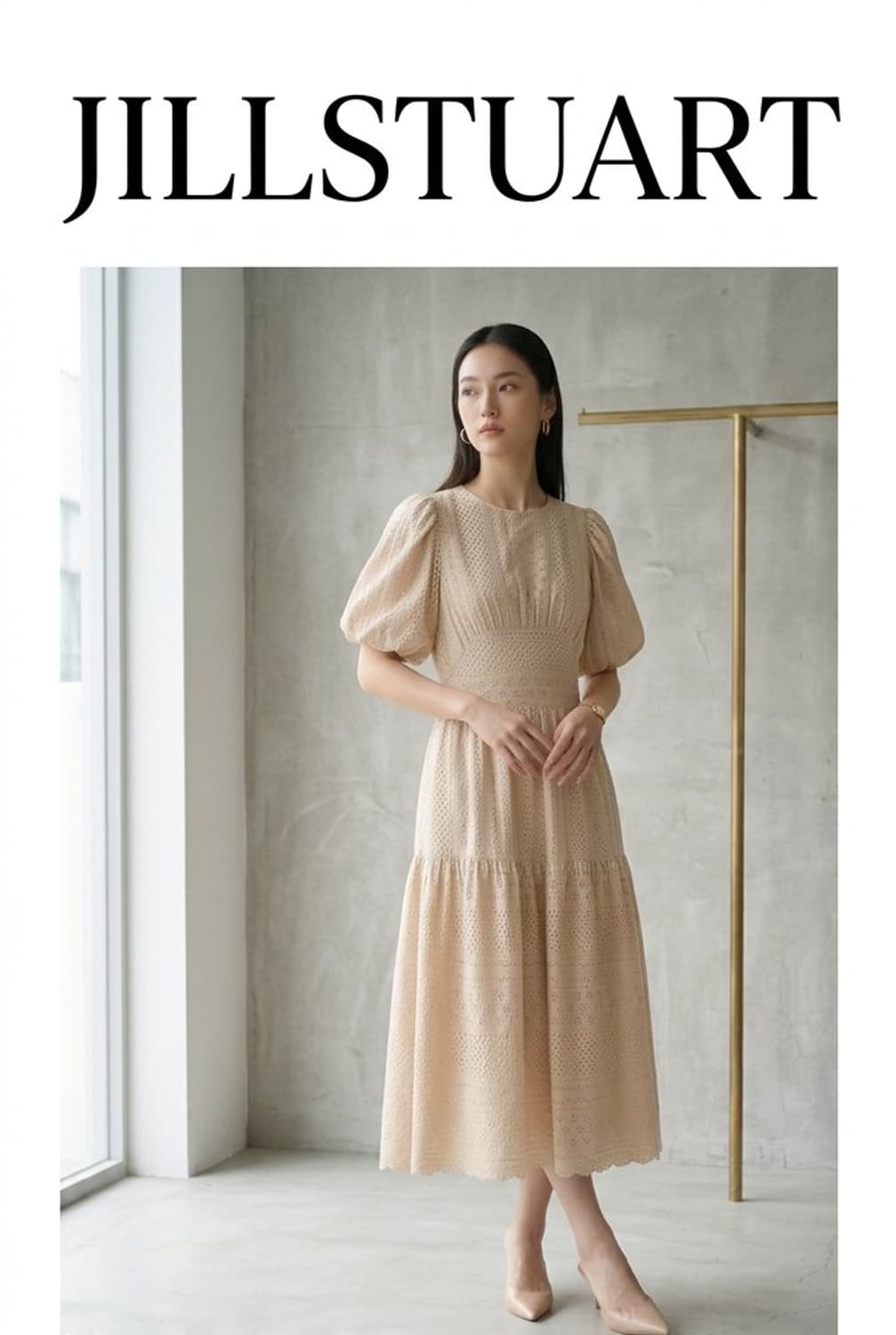 질스튜어트 펀칭자수 벌룬 원피스 상품이미지1