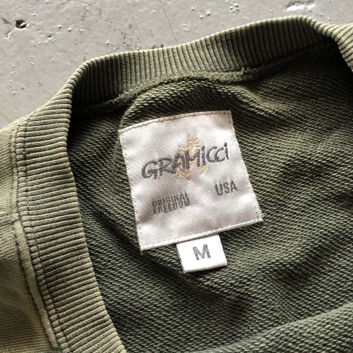 Gramicci Tale Cut Sweat Long Sleeve 상품이미지4