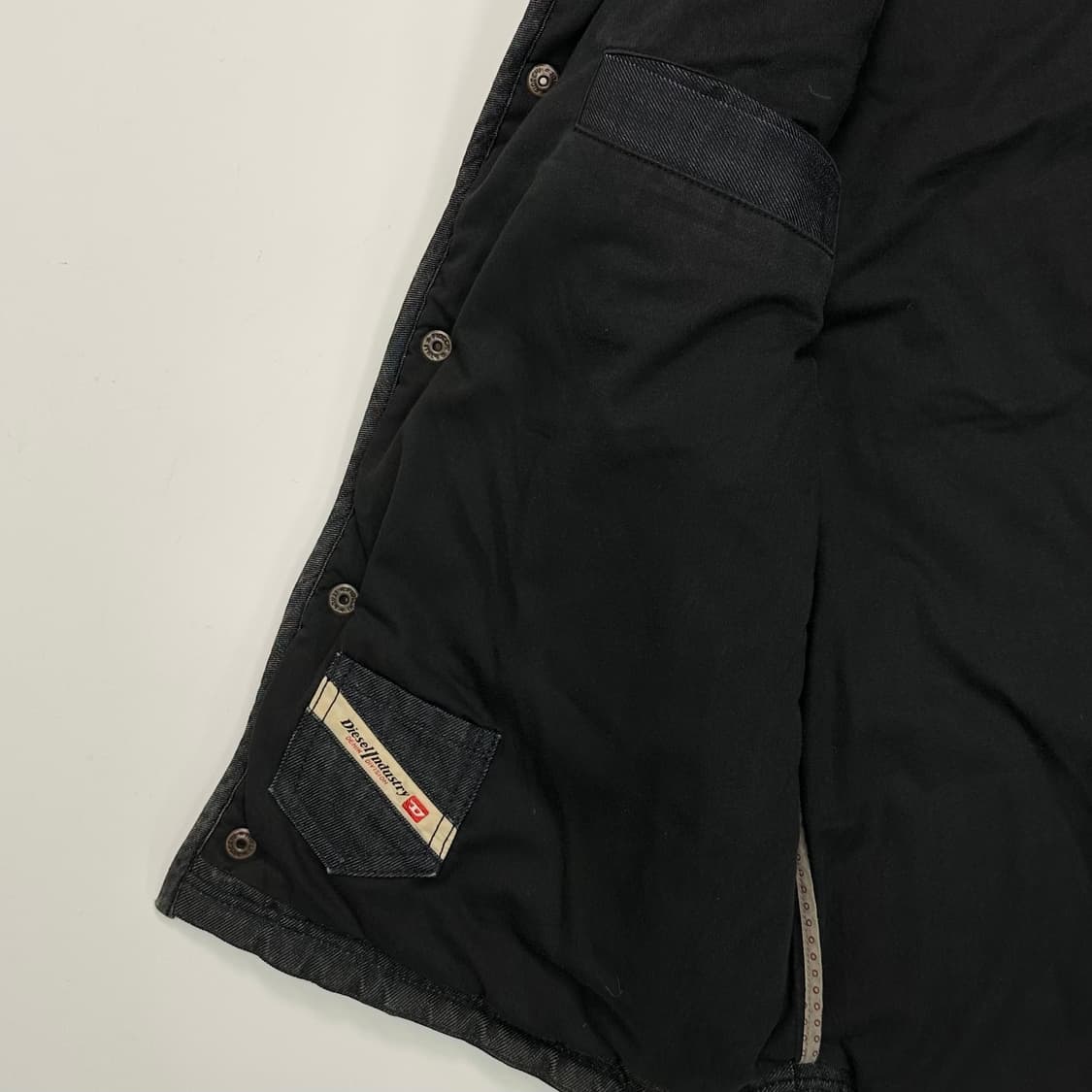 Diesel dragon denim padded vest 상품이미지7