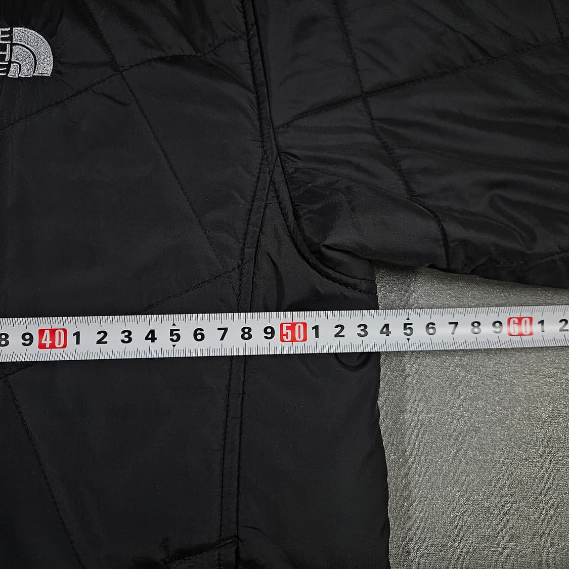 M 95-100 노스페이스 퀼팅 경량패딩 블랙 상품이미지6