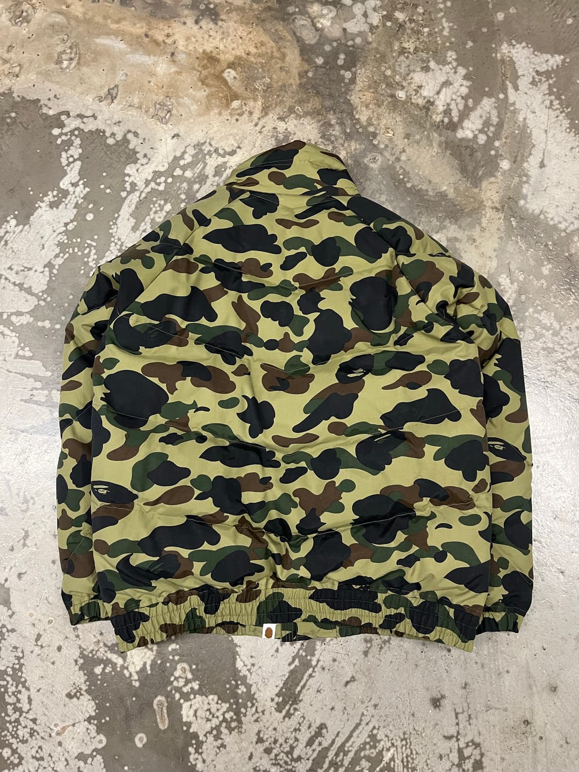 베이프 릴렉스핏 카모 패딩 M  상품이미지8