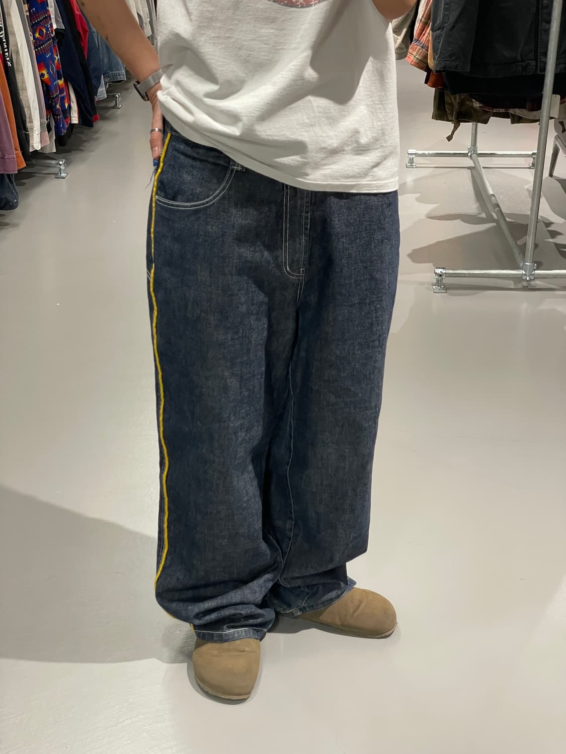 빈티지 올드스쿨 데님 팬츠 상품이미지1