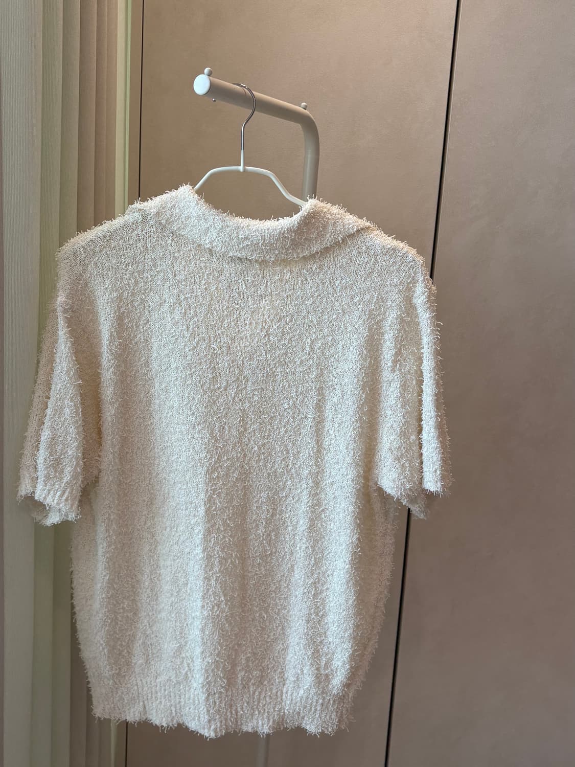 문선 반팔 니트 상품이미지2