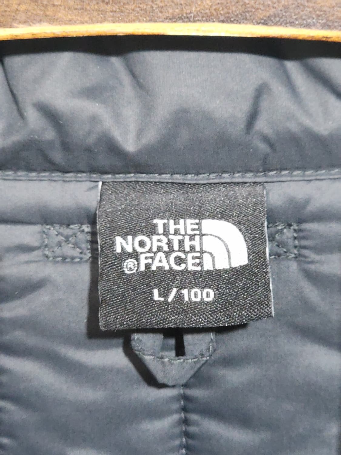 (L) 노스페이스 경량패딩 점퍼 진곤색 아웃도어 자켓 상품이미지3