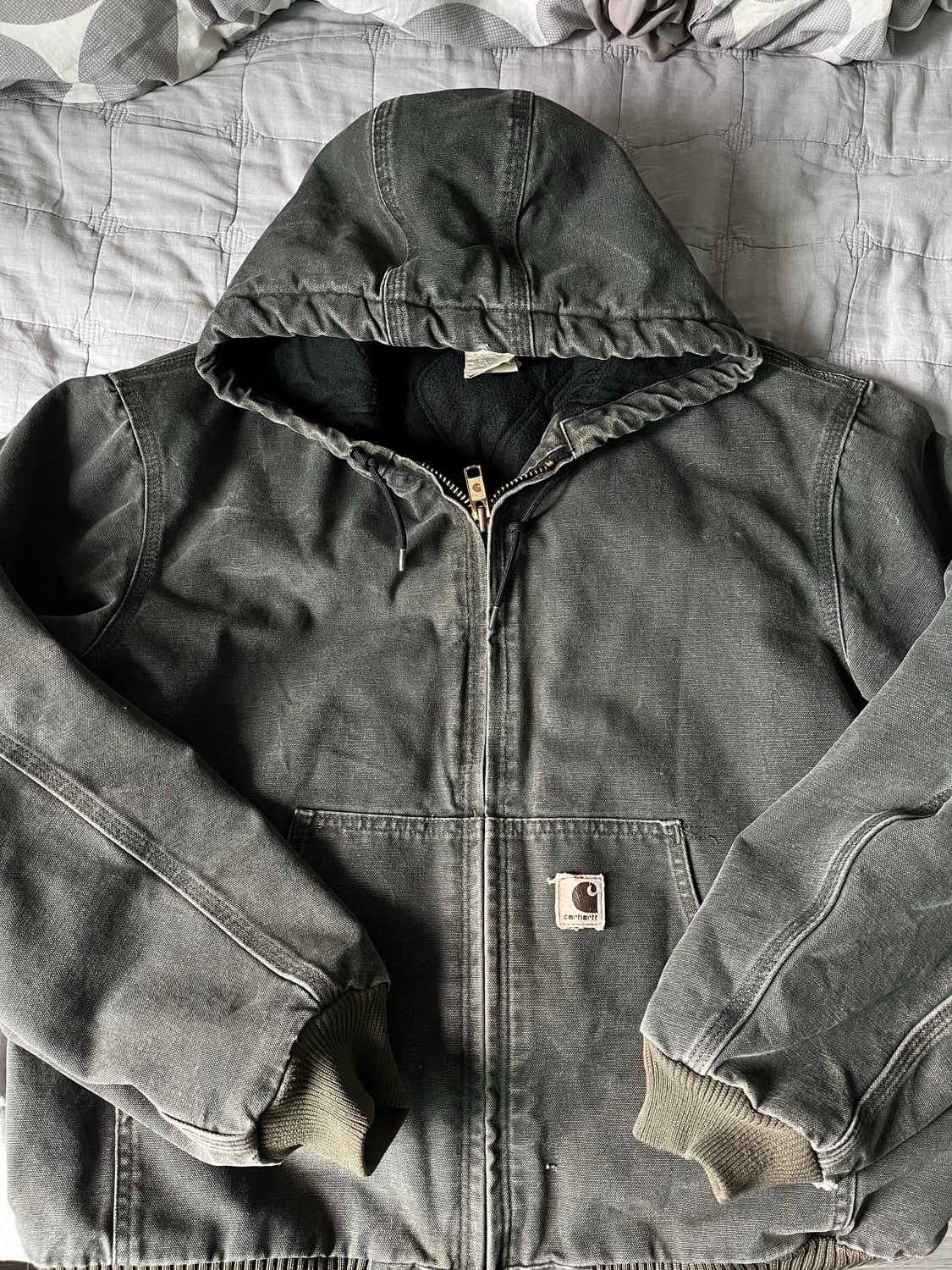 칼하트 j130 모스그린 상품이미지1