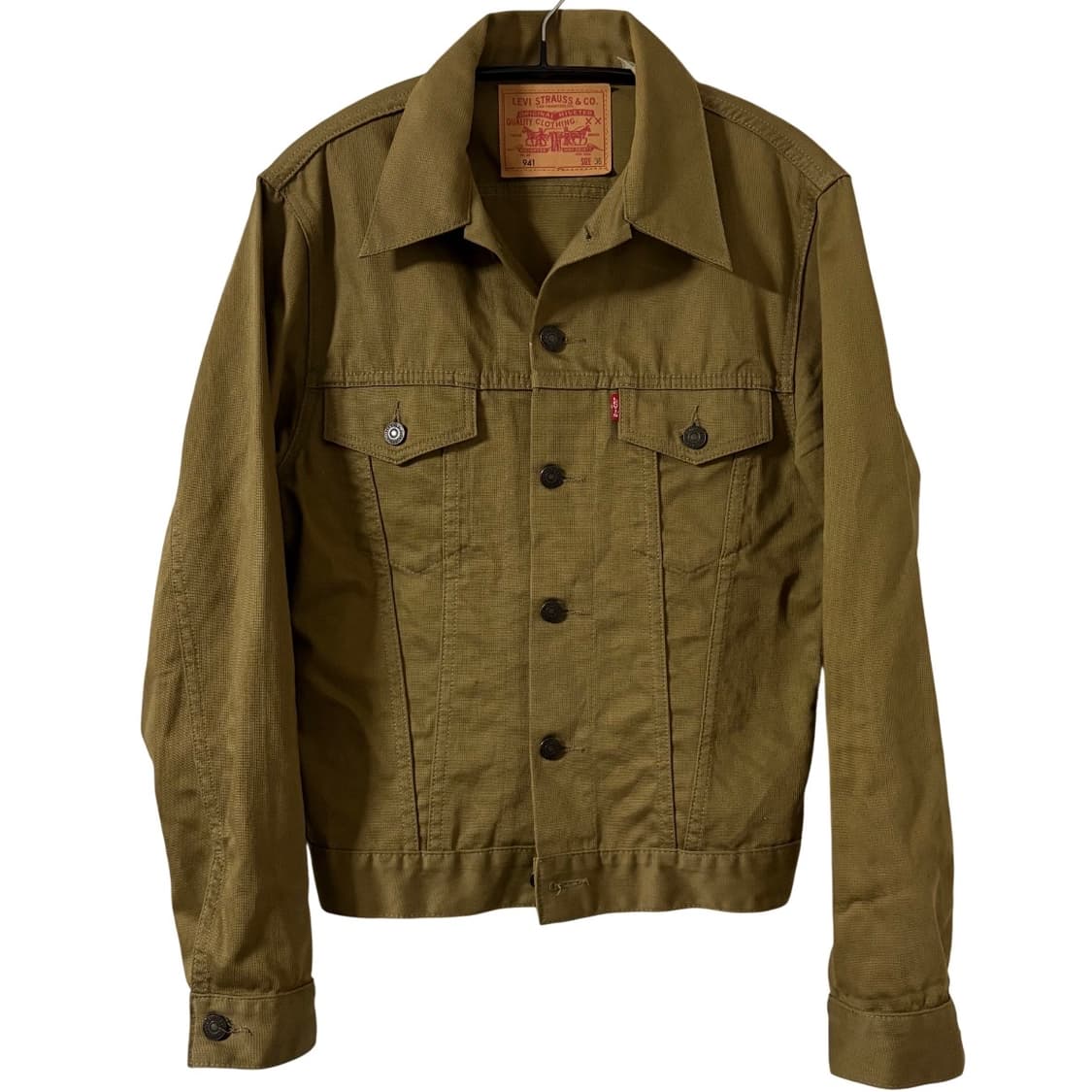 리바이스 LVC 941 1941 3세대 웨스턴 코튼 트러커 자켓 36 상품이미지3