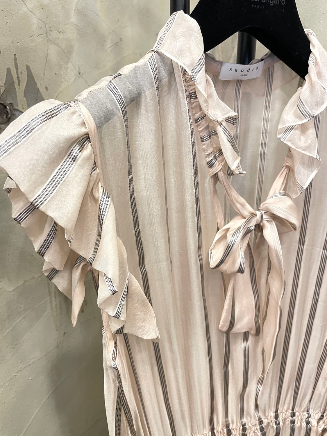 산드로 시스루 롱원피스 55 상품이미지4