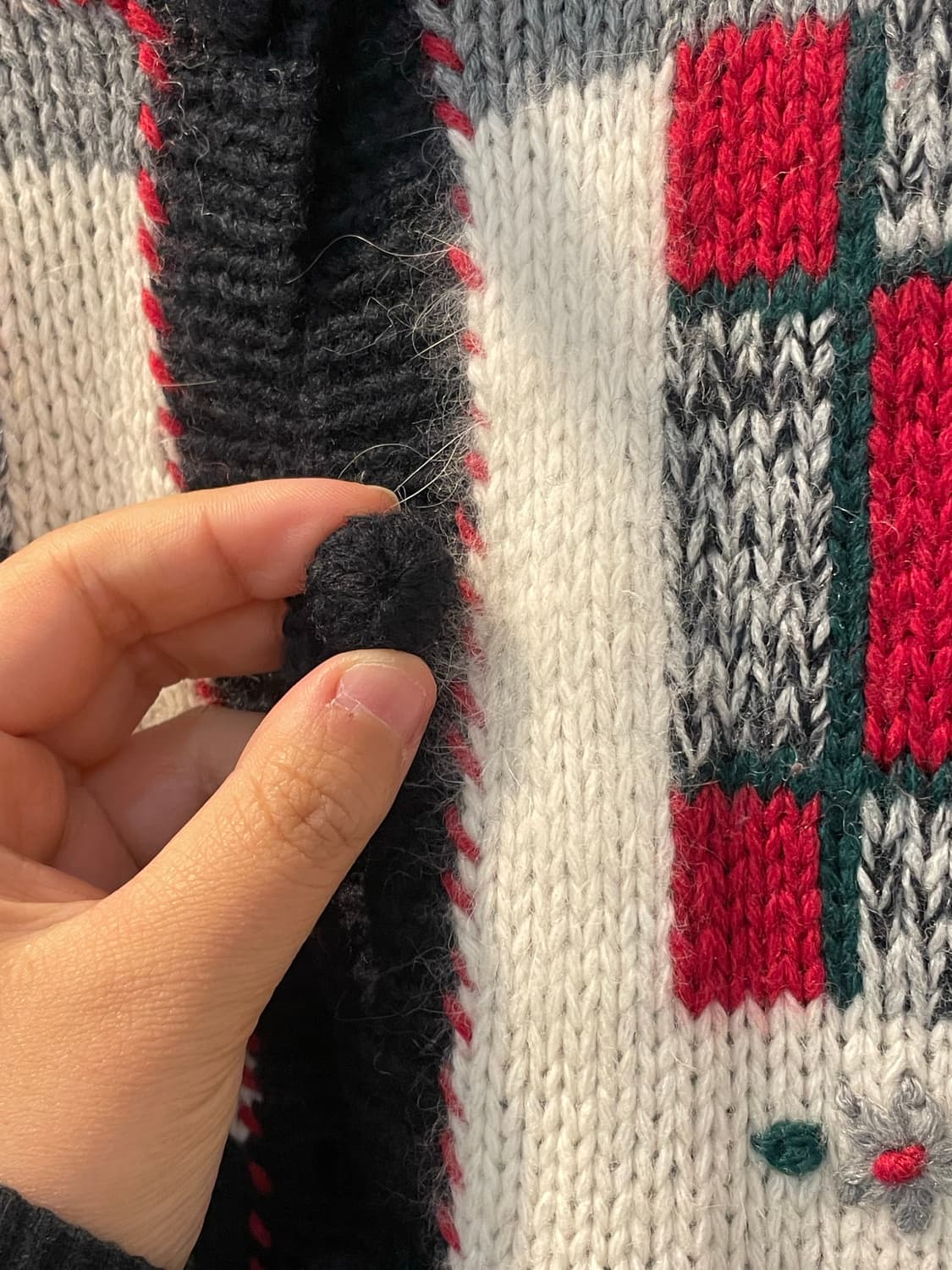 일본빈티지 모리걸 겨울가디건 상품이미지5