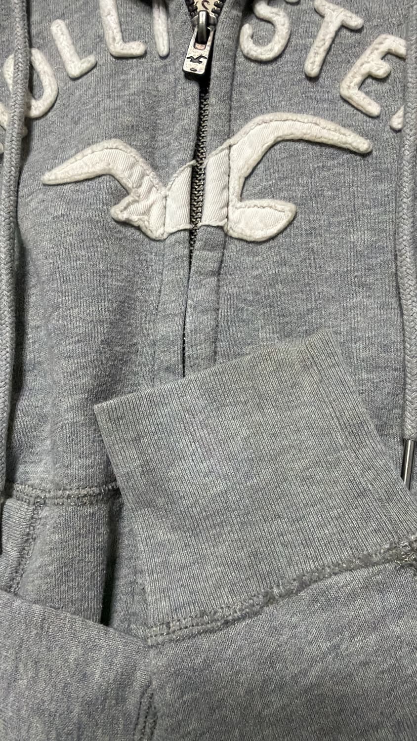 홀리스터 딱붙핏 후드집업 상품이미지2