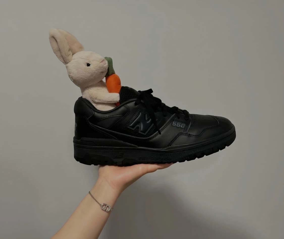 뉴발란스550 트리플블랙[255] 상품이미지2