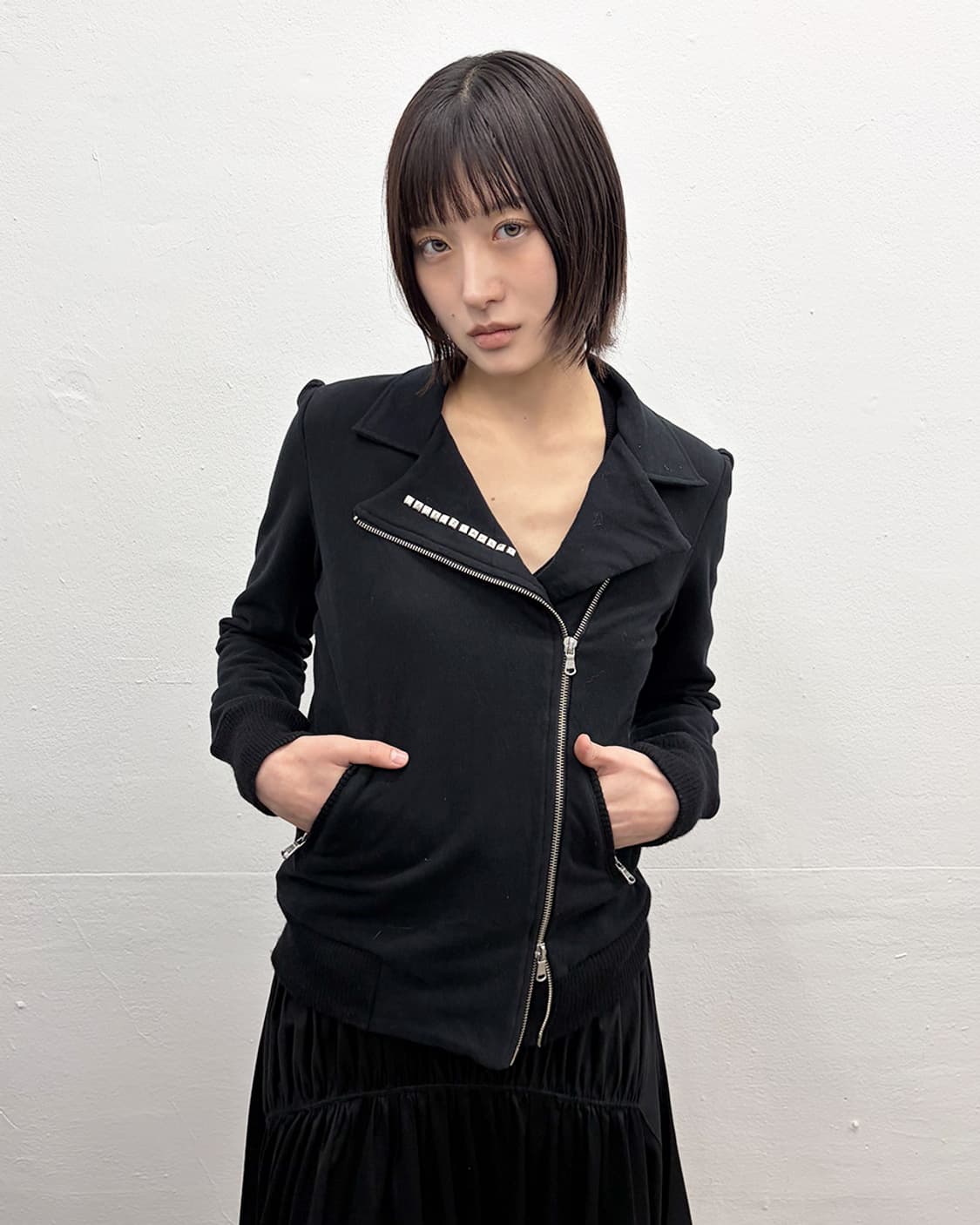 파트리지아 페페 로고 스터드 자켓 상품이미지1