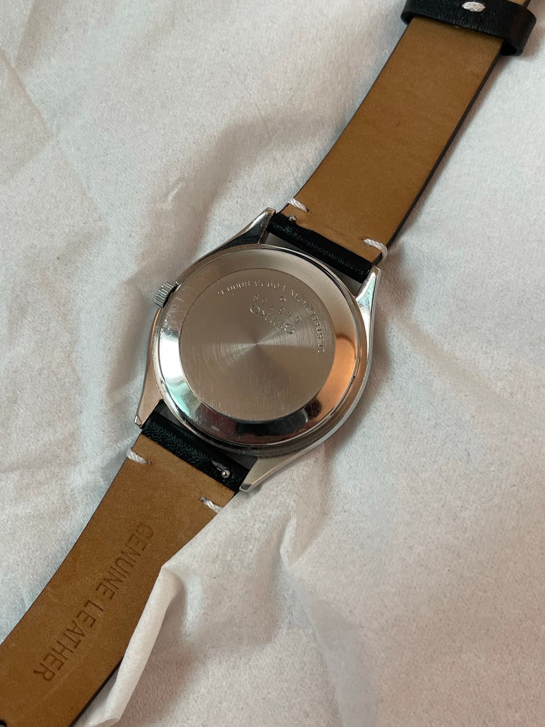 세이코 빈티지 0923-8000 36mm 쿼츠 시계 상품이미지5