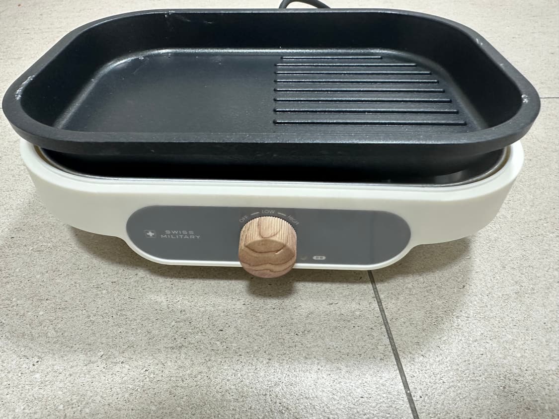 스위스밀리터리 미니 전기그릴 상품이미지2