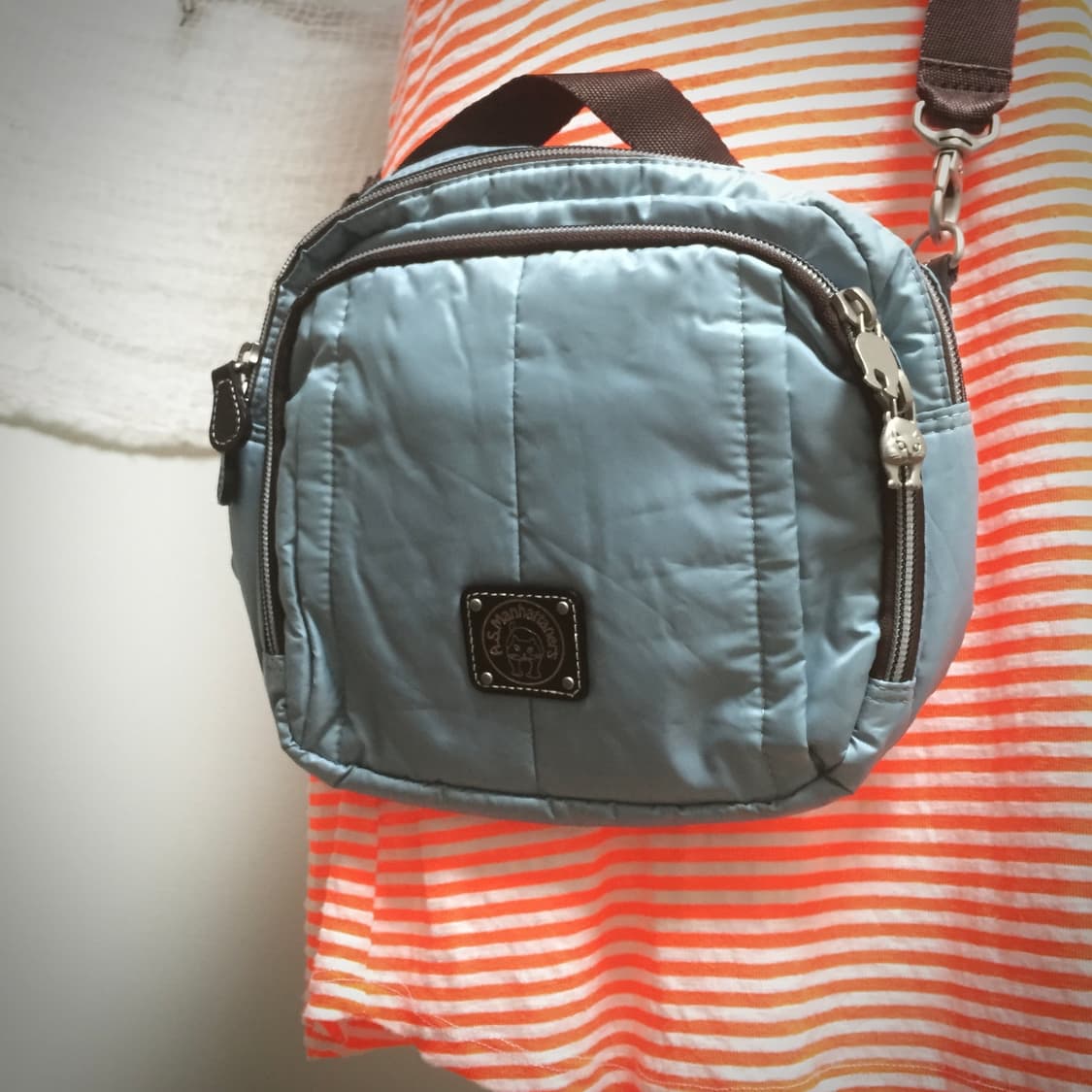 Mint cat detail padded cross bag 상품이미지10