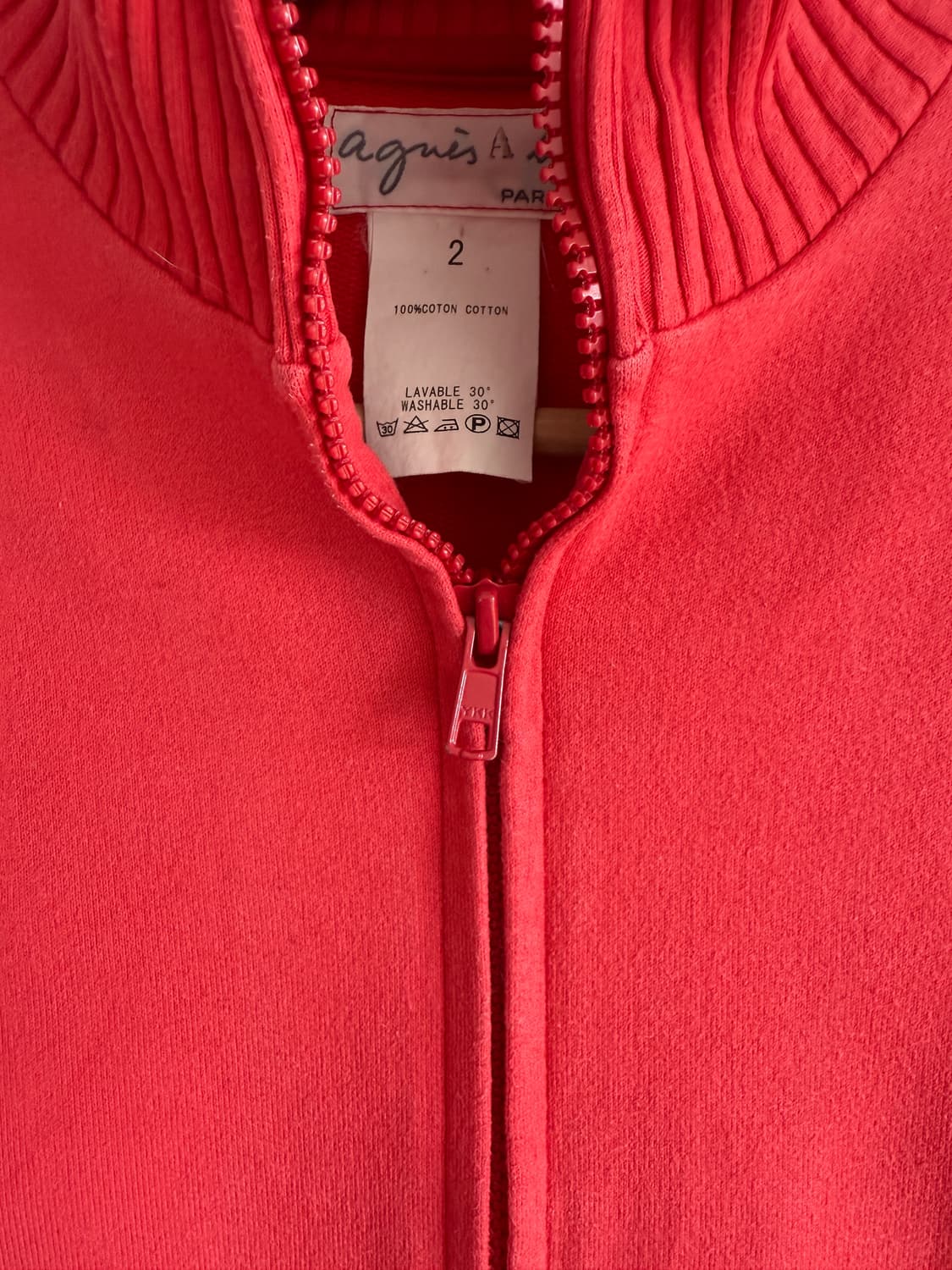 아네스베(agnesb) 코튼 집업 져지(JAPAN) 상품이미지5