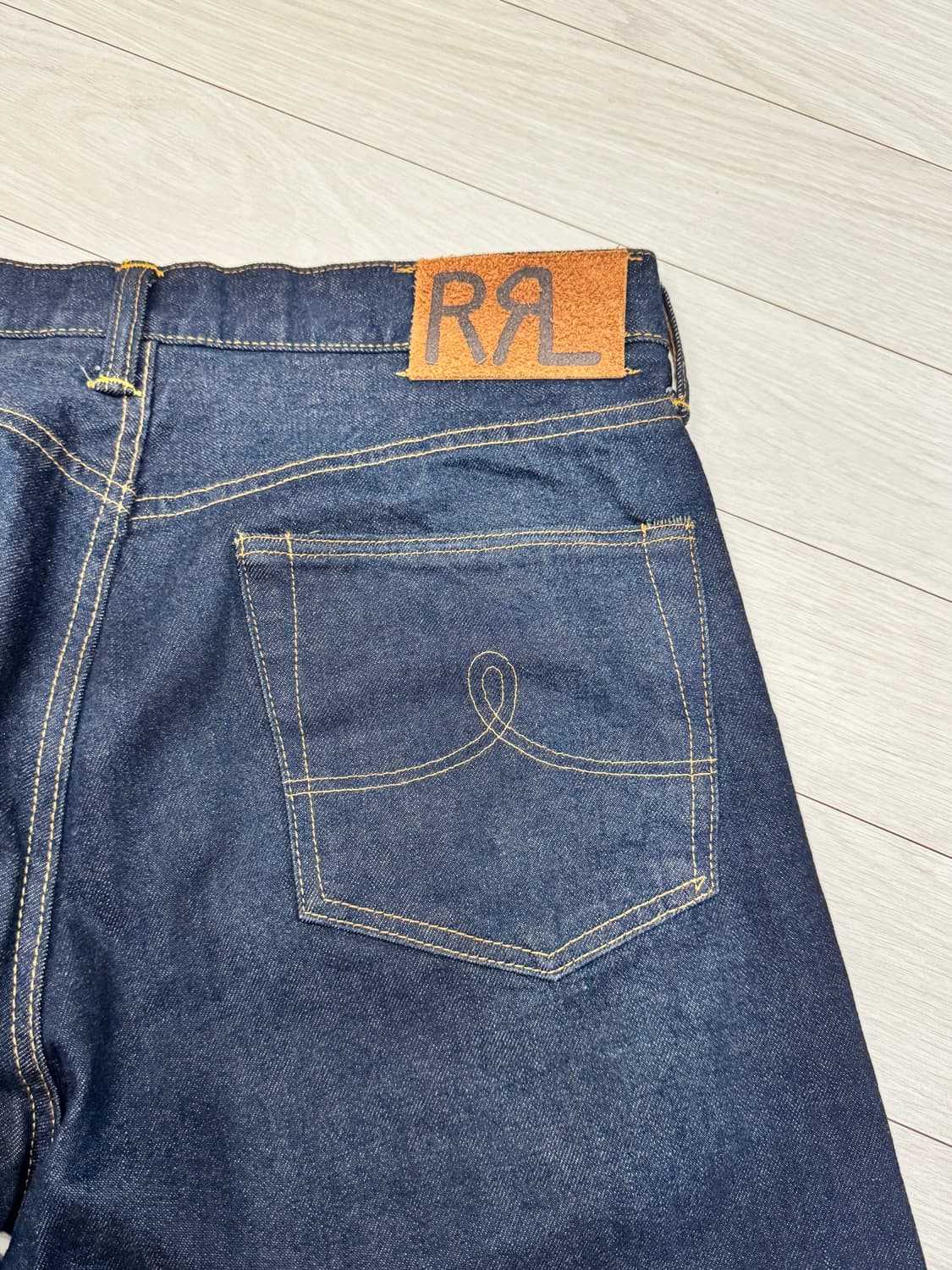 RRL 더블알엘 스트레이트핏 셀비지 진 상품이미지5