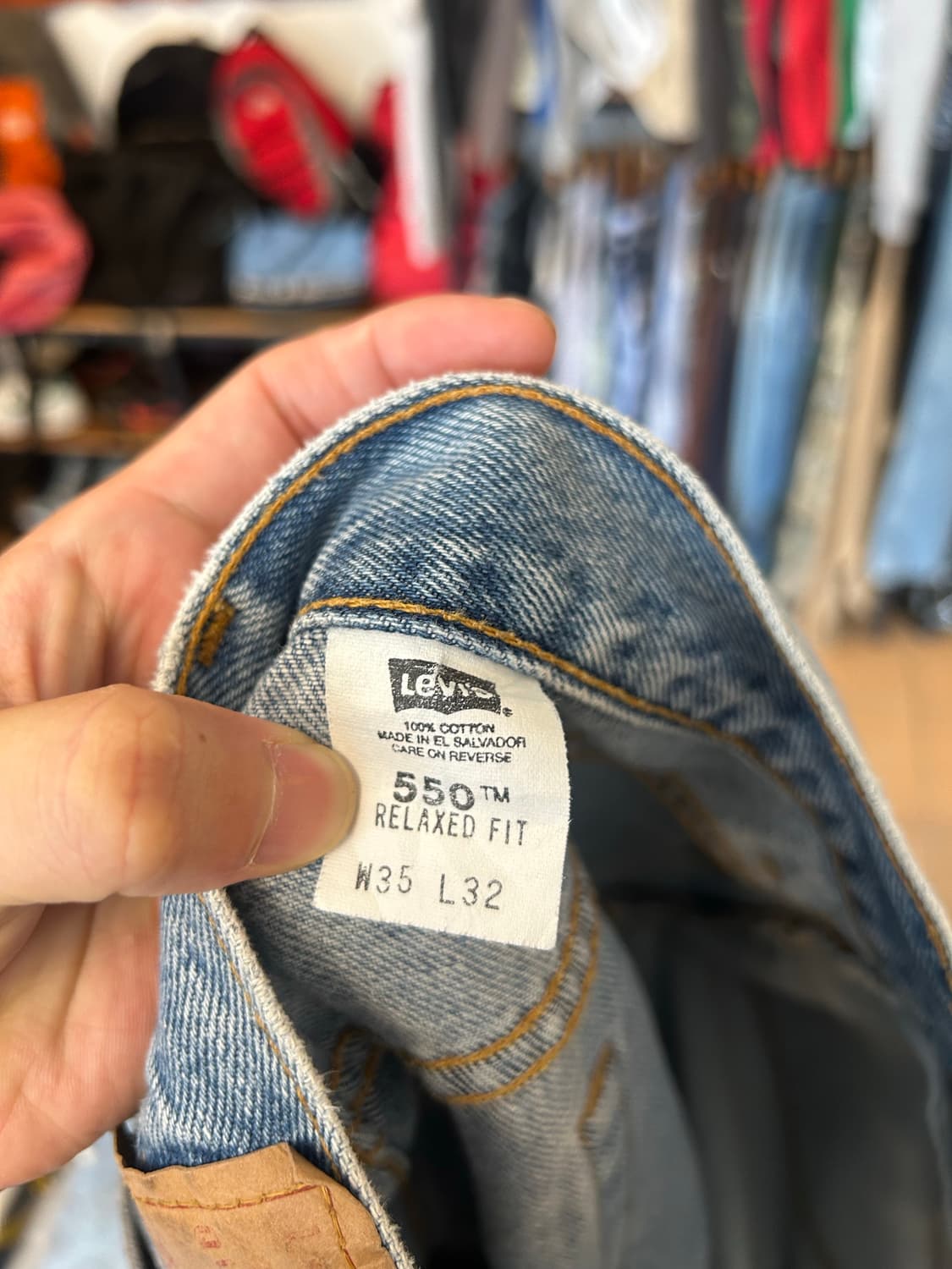 00‘s 리바이스550 32in 상품이미지7