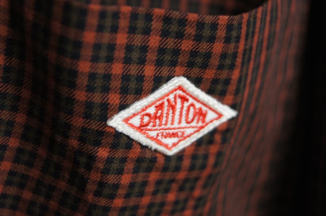 DANTON 정품 체크 셔츠 원피스 상품이미지5