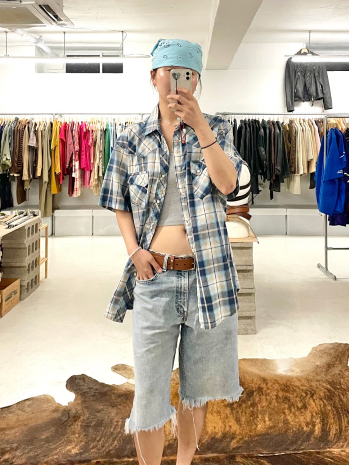 WRANGLER ombre western shirts 상품이미지2