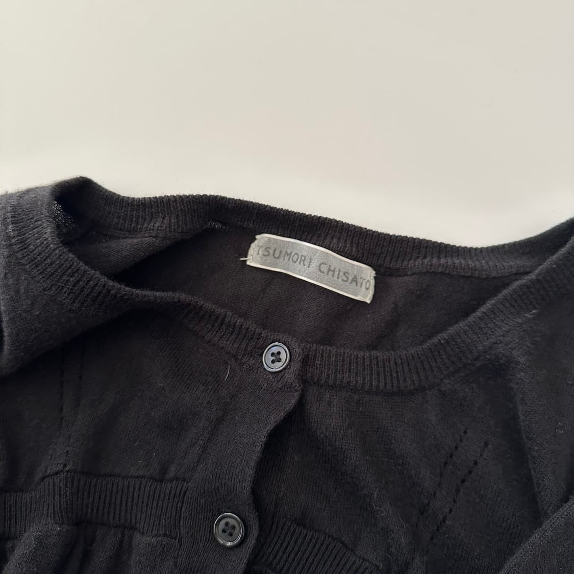 츠모리치사토 tsumori chisato 캐시미어 혼방 가디건 상품이미지5