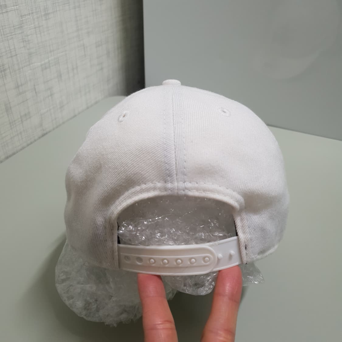 스투시 X 뉴에라 9FIFTY 스냅백 크림 화이트 OS 상품이미지3