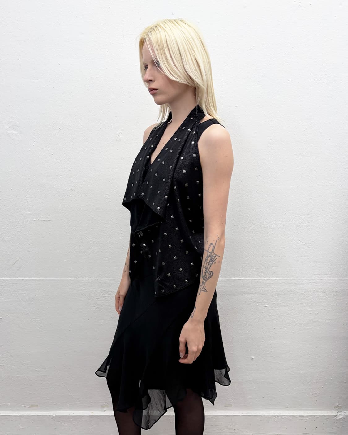 히로코 코시노 스터드 디테일 베스트 상품이미지3