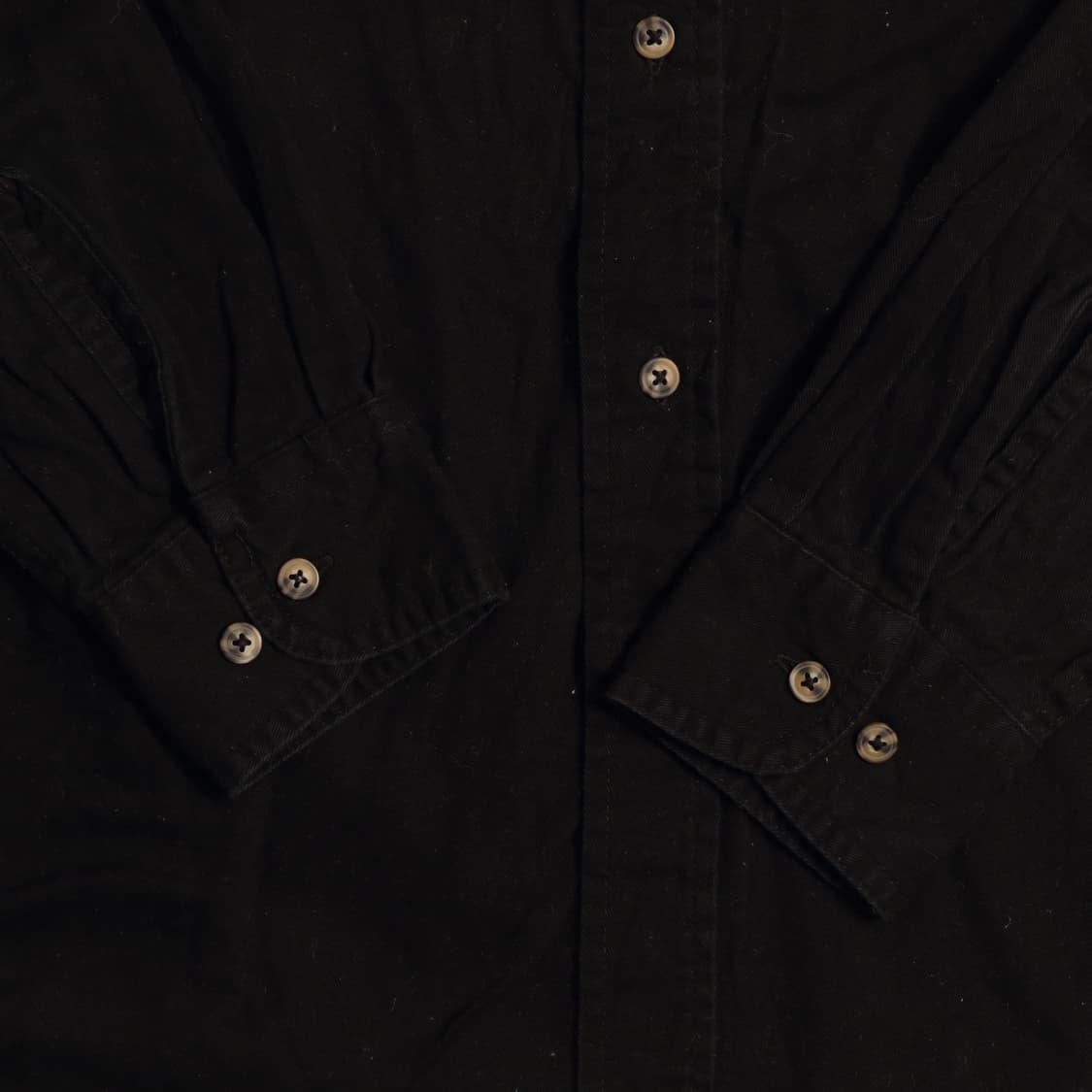 랭글러 코튼 워크셔츠 블랙 A1596 상품이미지5