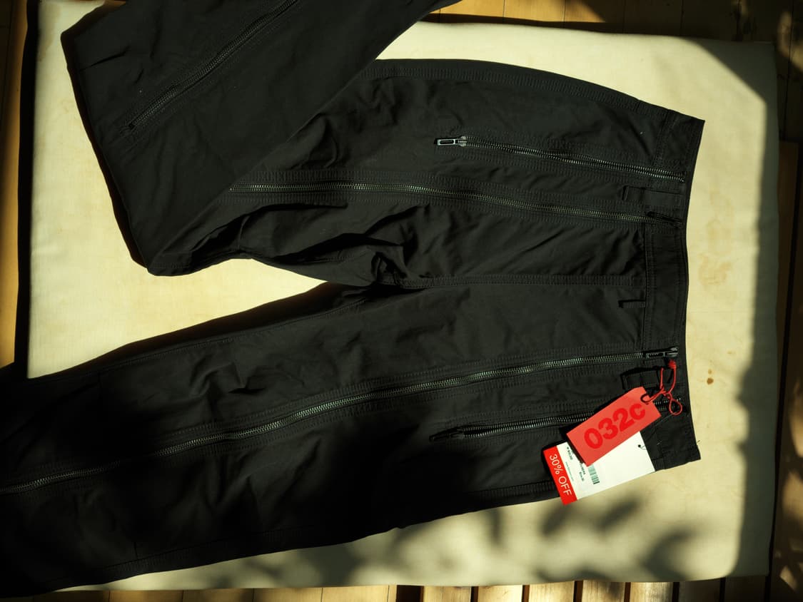 032c multi zip pants black 30size 상품이미지2