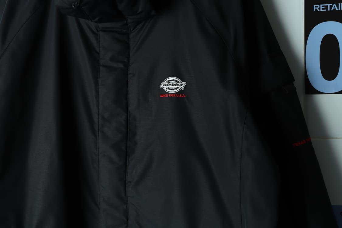 (L-XL) 디키즈 집업 바람막이 점퍼자켓 블랙 테크웨어-H32699 상품이미지5