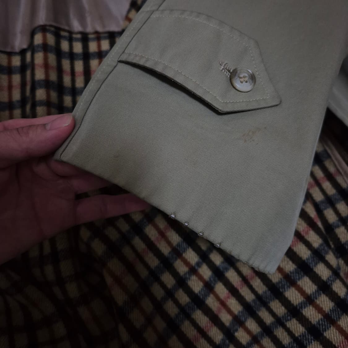 닥스 싱글 클래식 트렌치코트 M(95) 상품이미지5