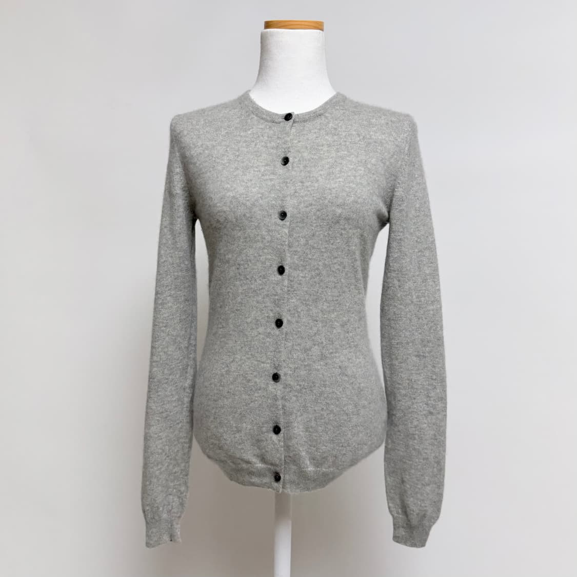 [캐시미어 100%] 유니클로 그레이 가디건 S 상품이미지1