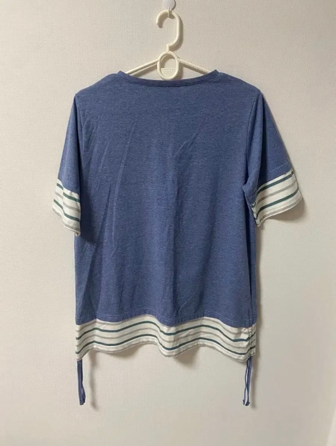 일본 빈티지 모리걸 하구미 반팔 티셔츠 상품이미지5