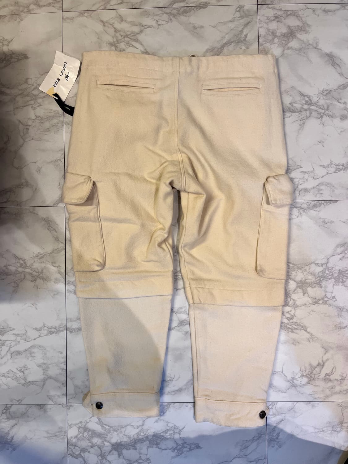 그렉로렌 울 카고 팬츠 상품이미지2