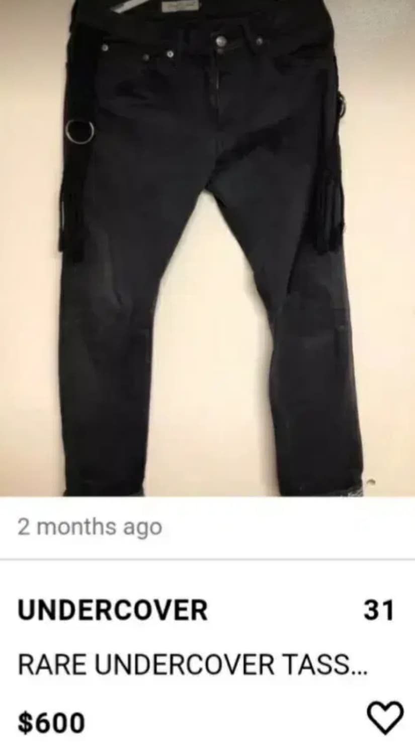 AW99 Undercover Croch Tassel Denim (2) 상품이미지9