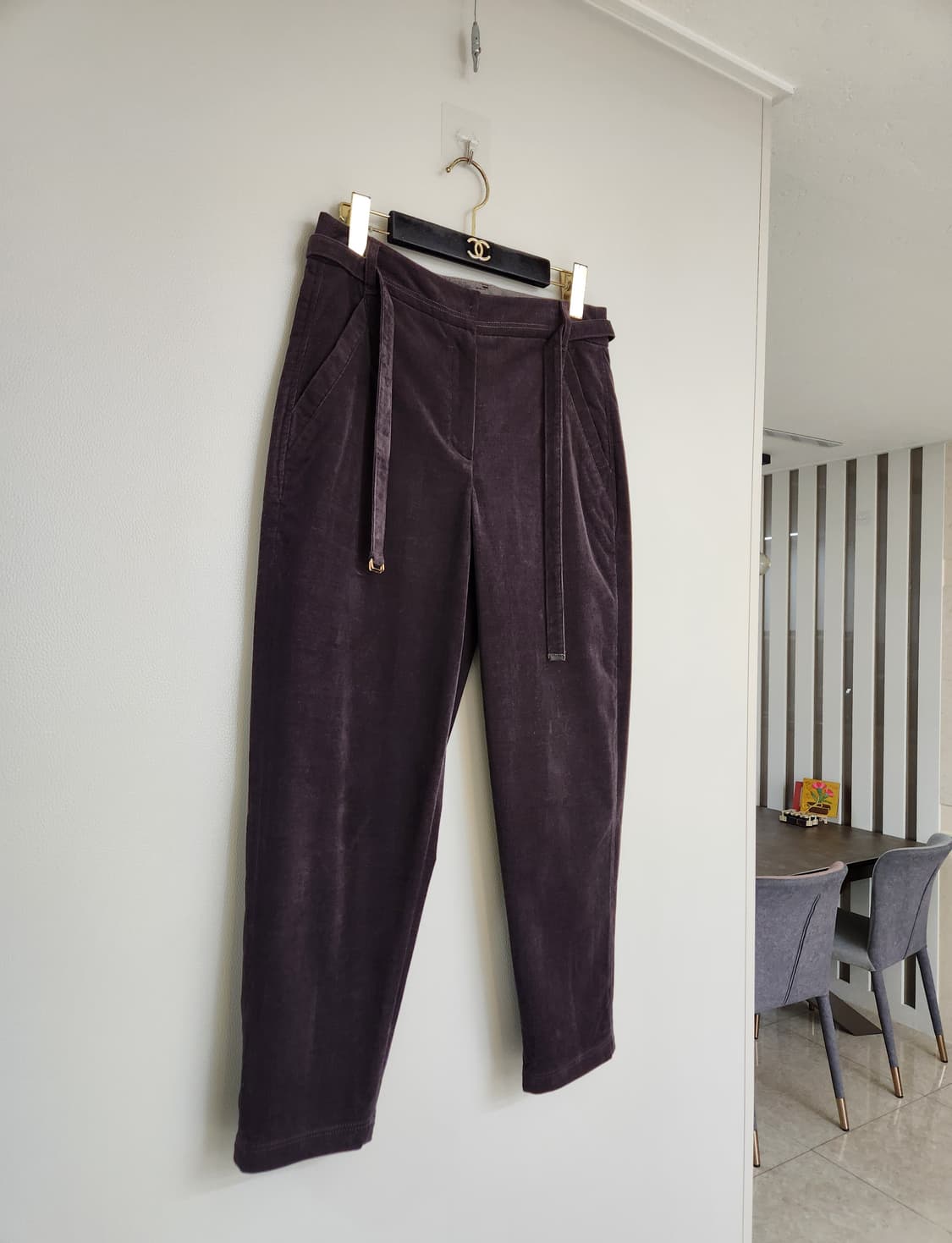 보티첼리 벨티드 코듀로이 팬츠 55사이즈 상품이미지3