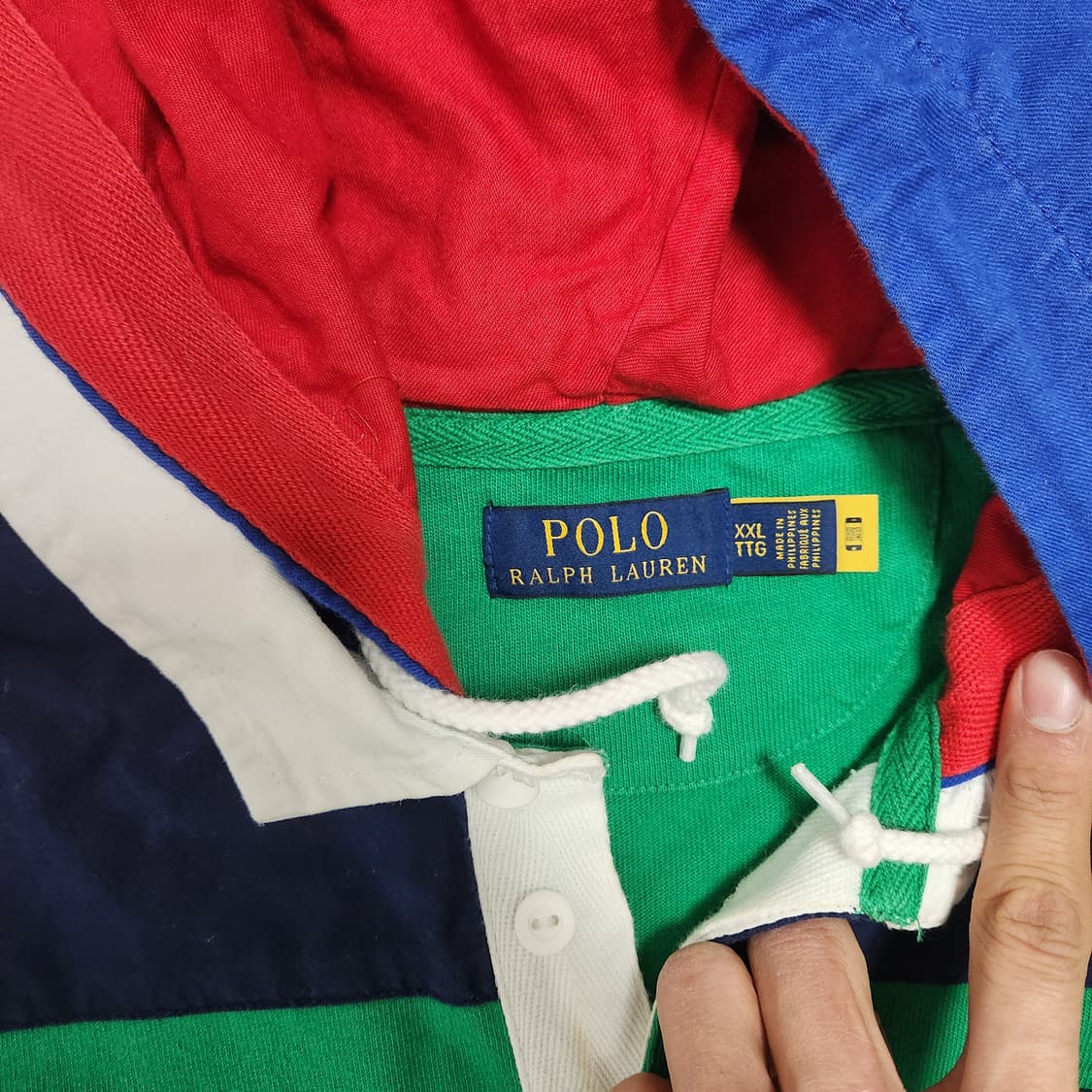 폴로 럭비셔츠인데 후드를 곁들인 상품이미지2