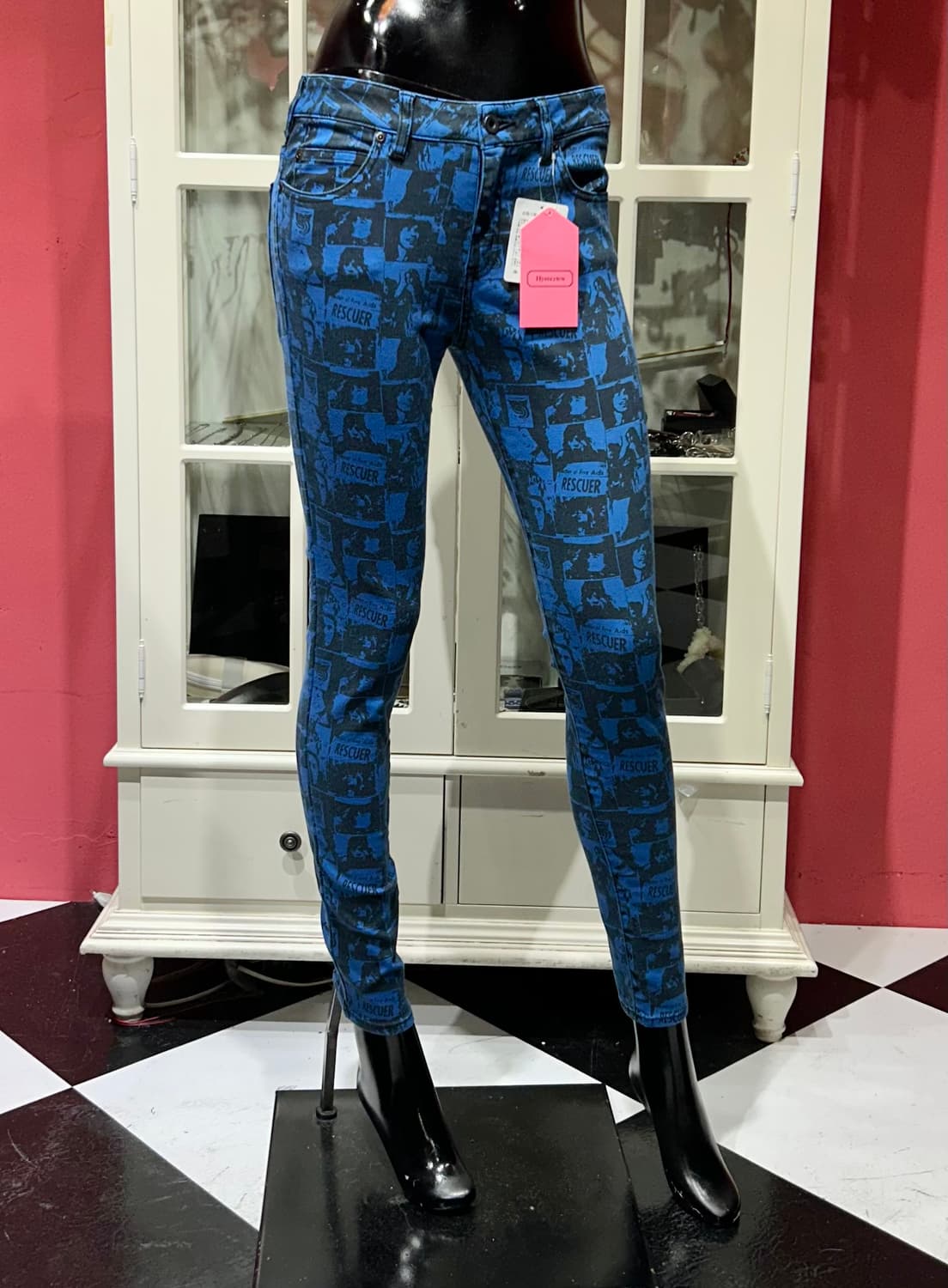 hysterics skinny jeans 히스테릭스 롤링스톤즈 스키니진 상품이미지1
