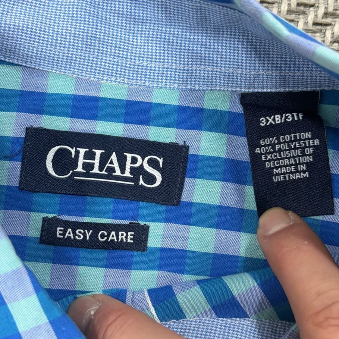 챕스 랄프로렌 체크셔츠  v1347 상품이미지5