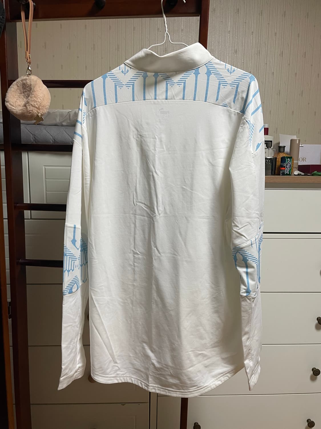 퓨마 정품 20-21시즌 맨체스터 시티 트레이닝 탑 L 새상품 상품이미지3