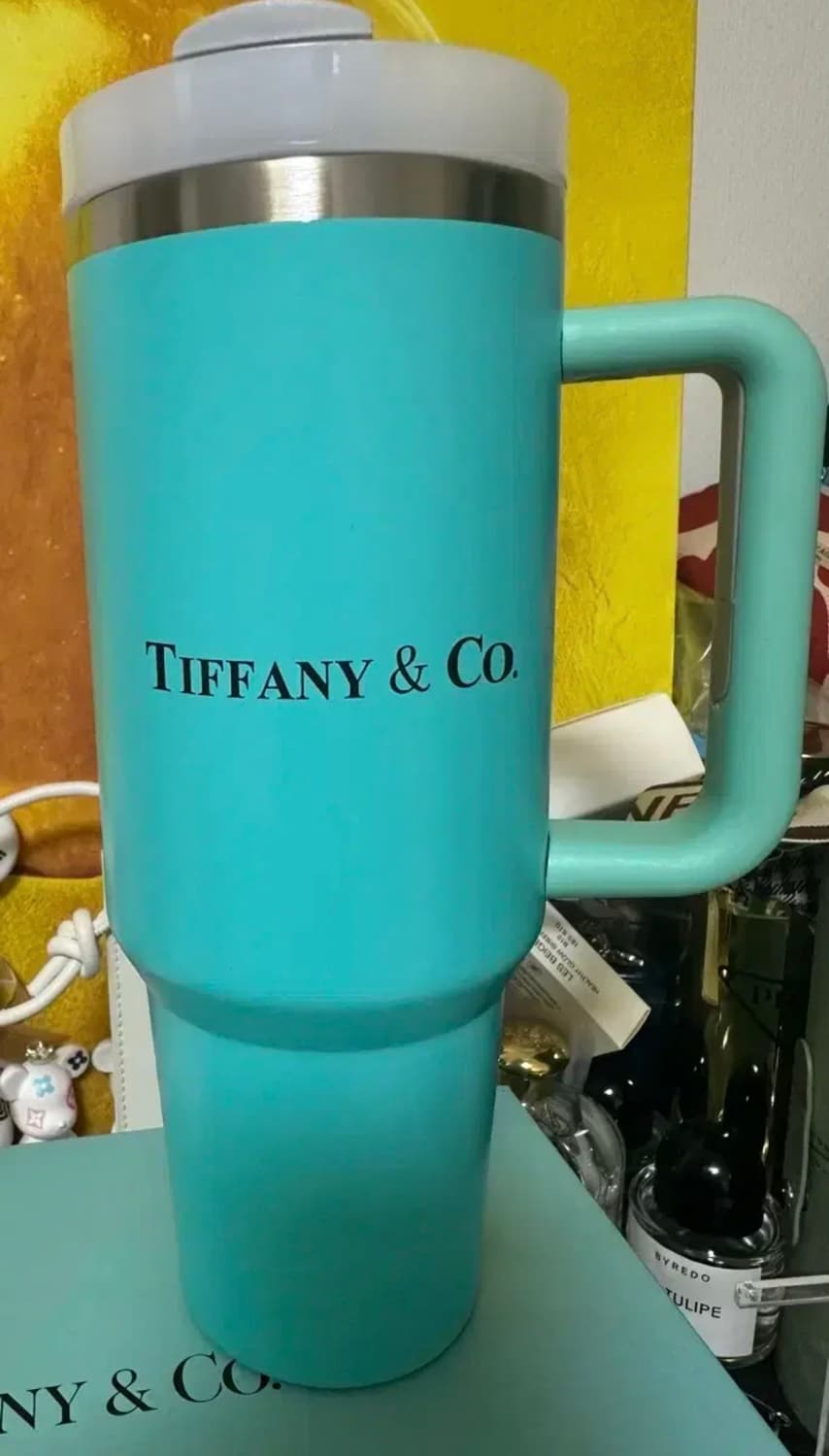 티파니앤코 텀블러 민트색 상품이미지1