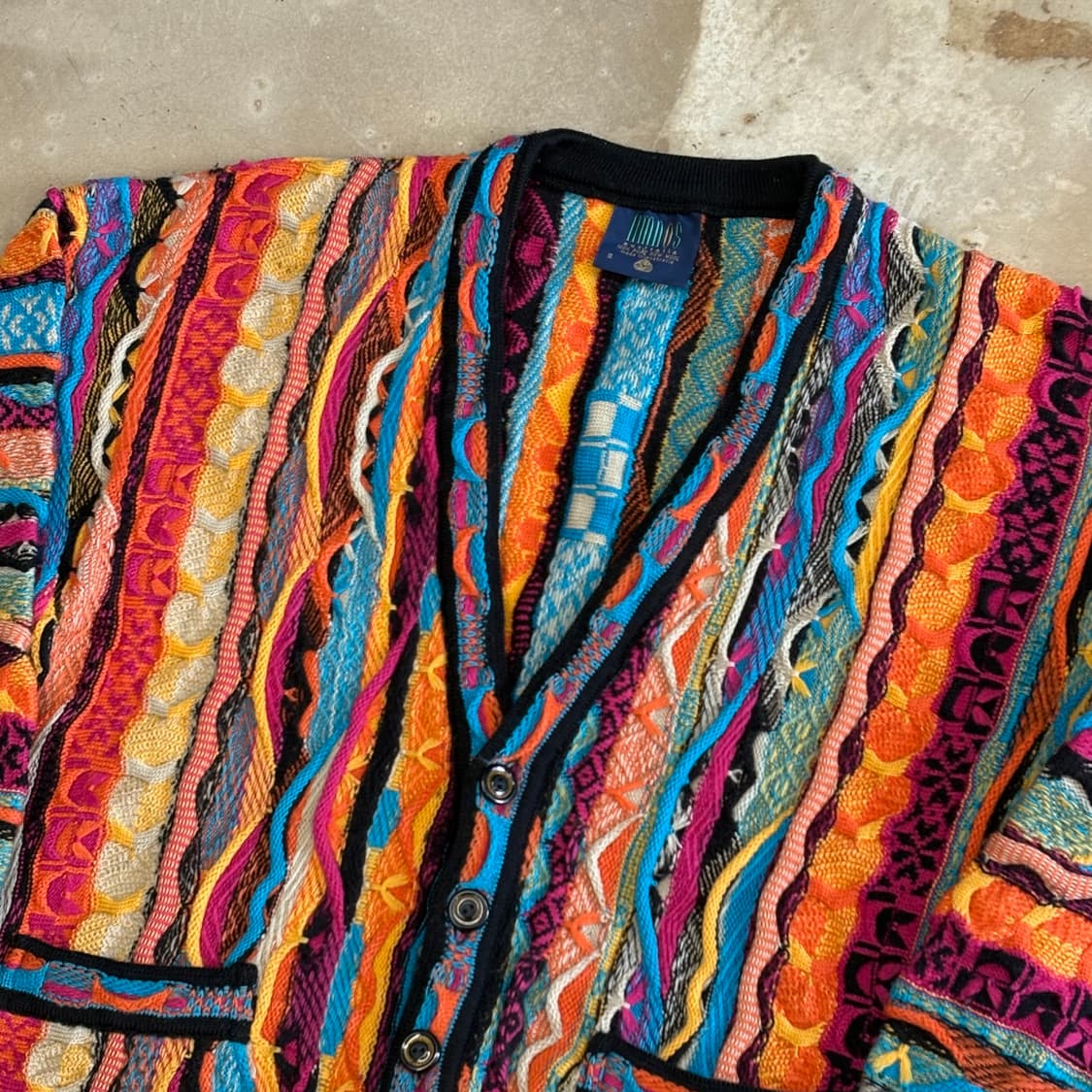 S 쿠지st 빈티지 케이블 니트 가디건 상품이미지1