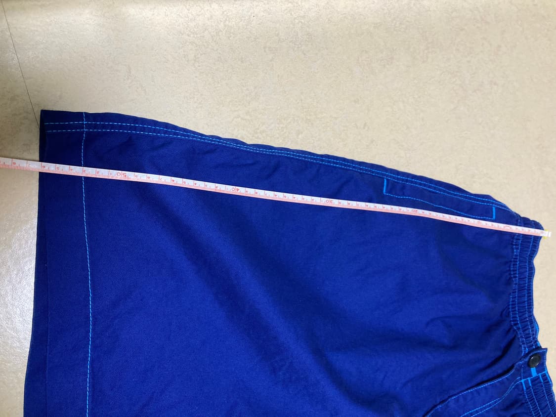 유니 마르니 와이드핏 반바지 블루 (s 중고)  상품이미지9