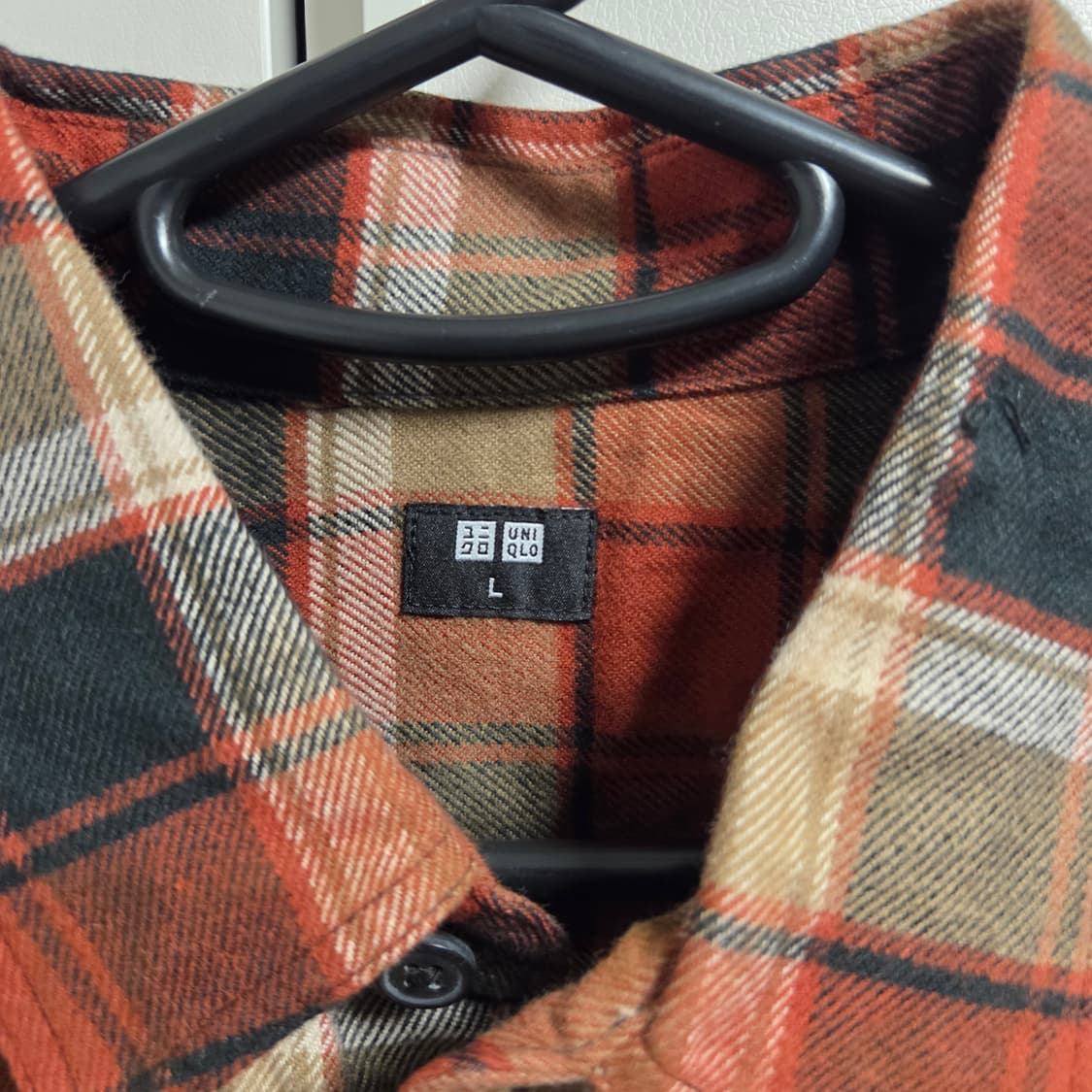 Uniqlo 유니클로 플란넬 체크 셔츠 L(100) 상품이미지4