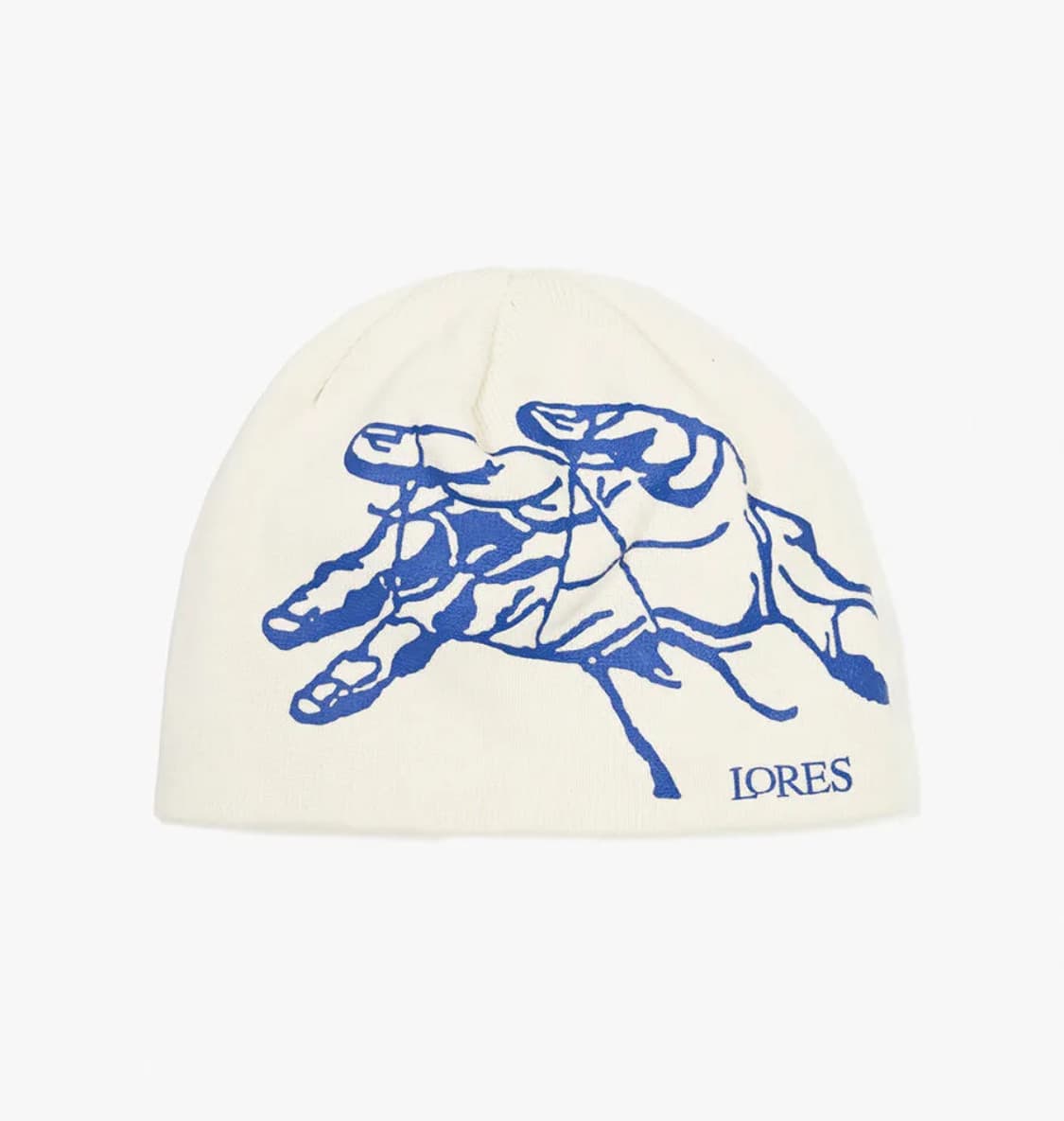 Lores puppet printed beanie -ivory 상품이미지1