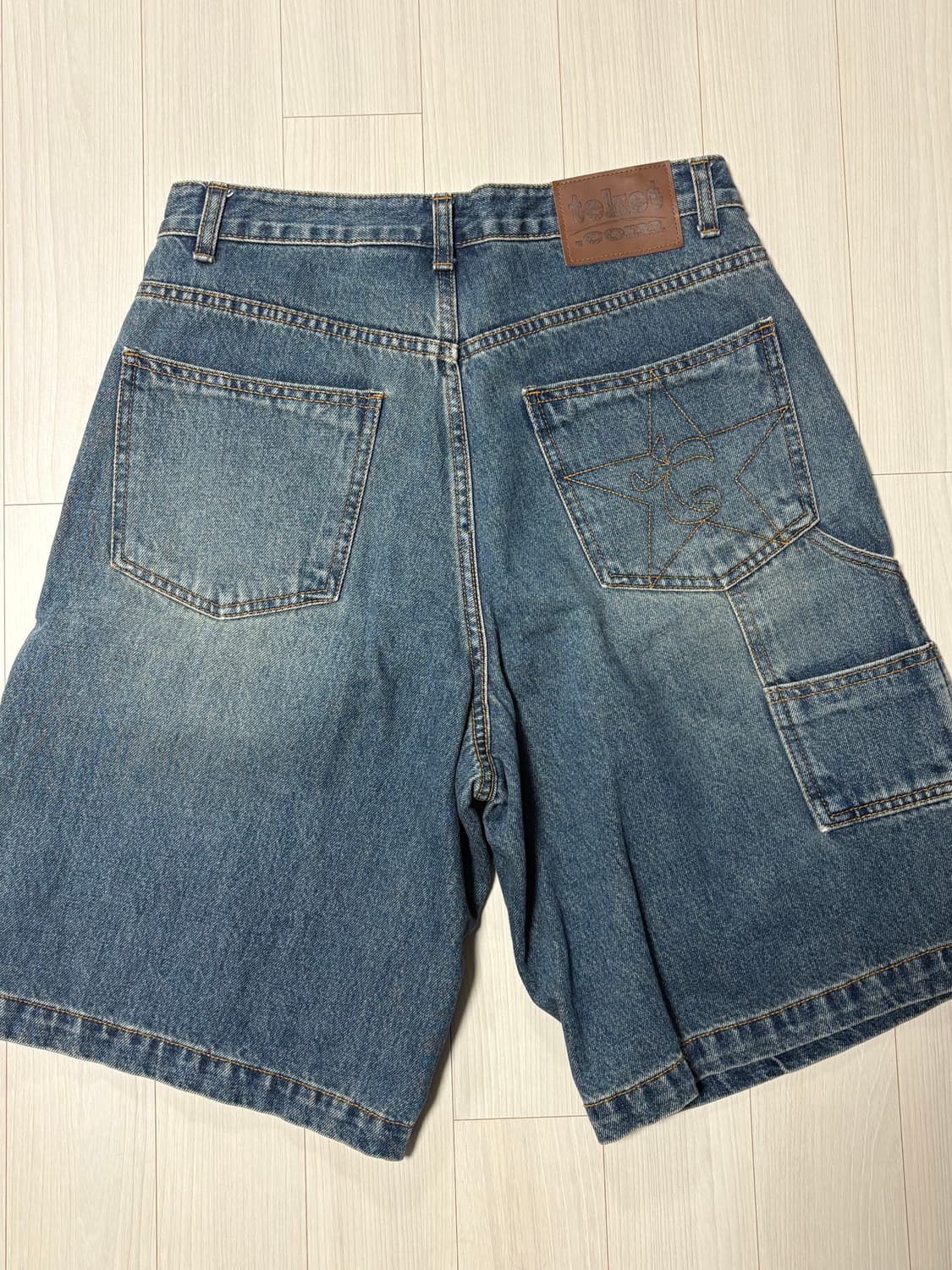 테켓 버뮤다 팬츠 데님 M 상품이미지4