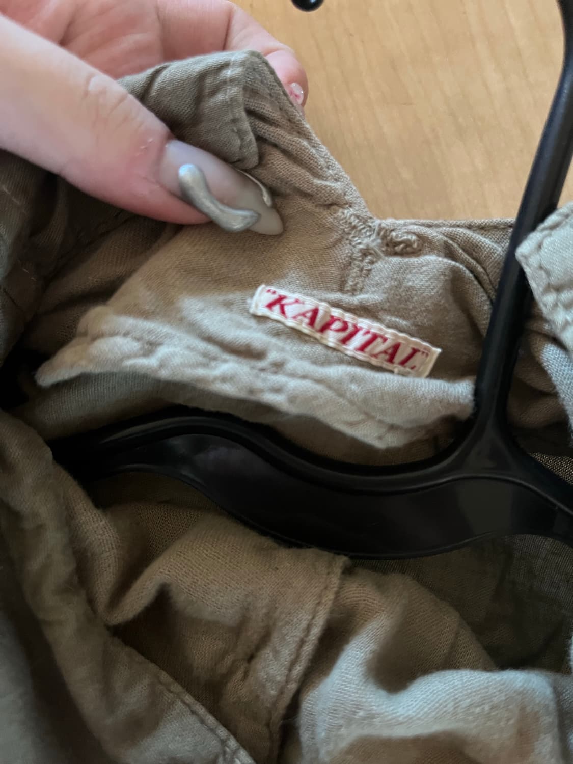 캐피탈 하이넥 셔츠 highneck shirt 상품이미지2