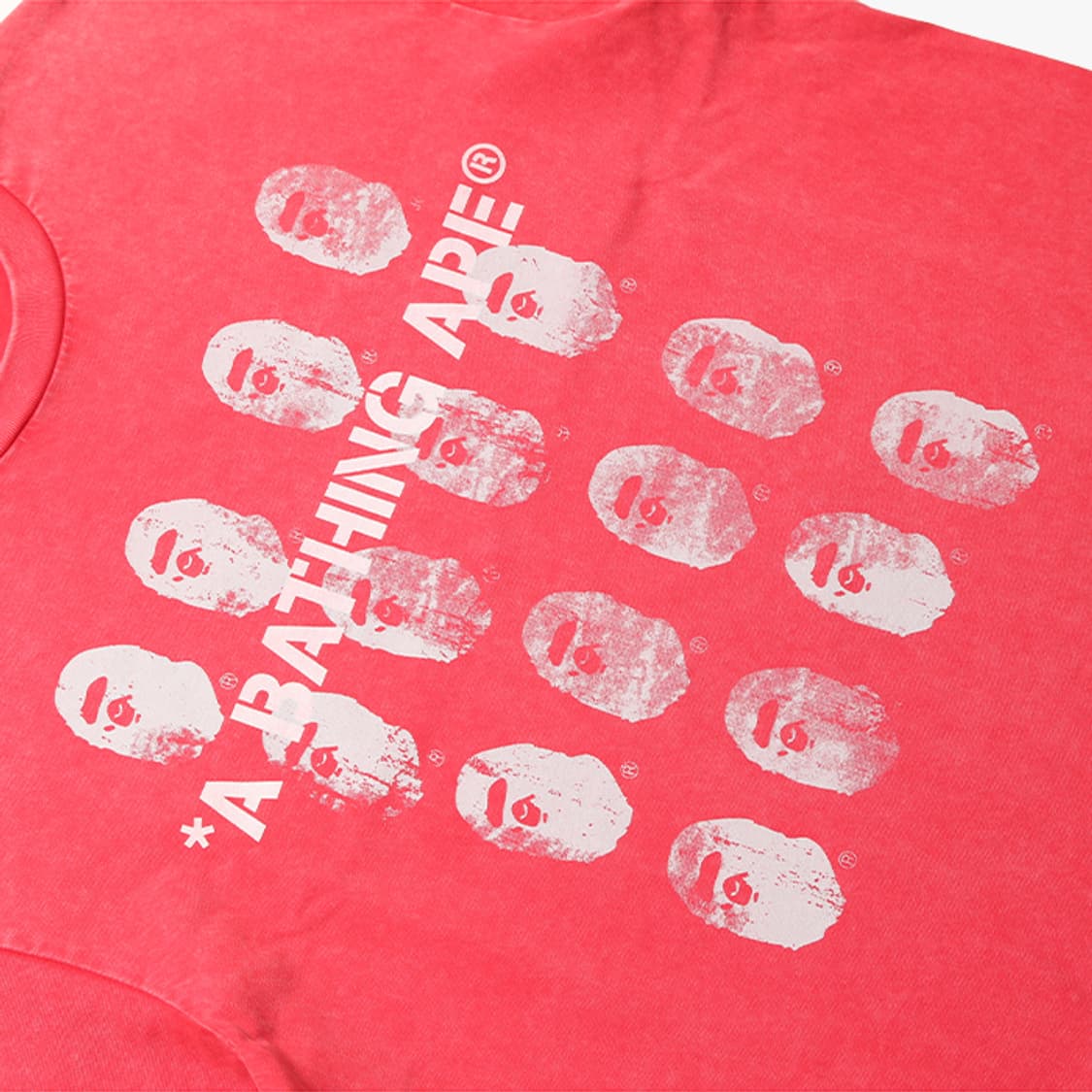  BAPE "Red T-Shirts" 상품이미지3