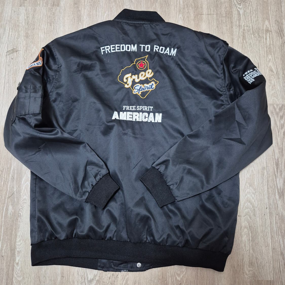 BALIJINMA 와펜 MA-1 항공점퍼  상품이미지4