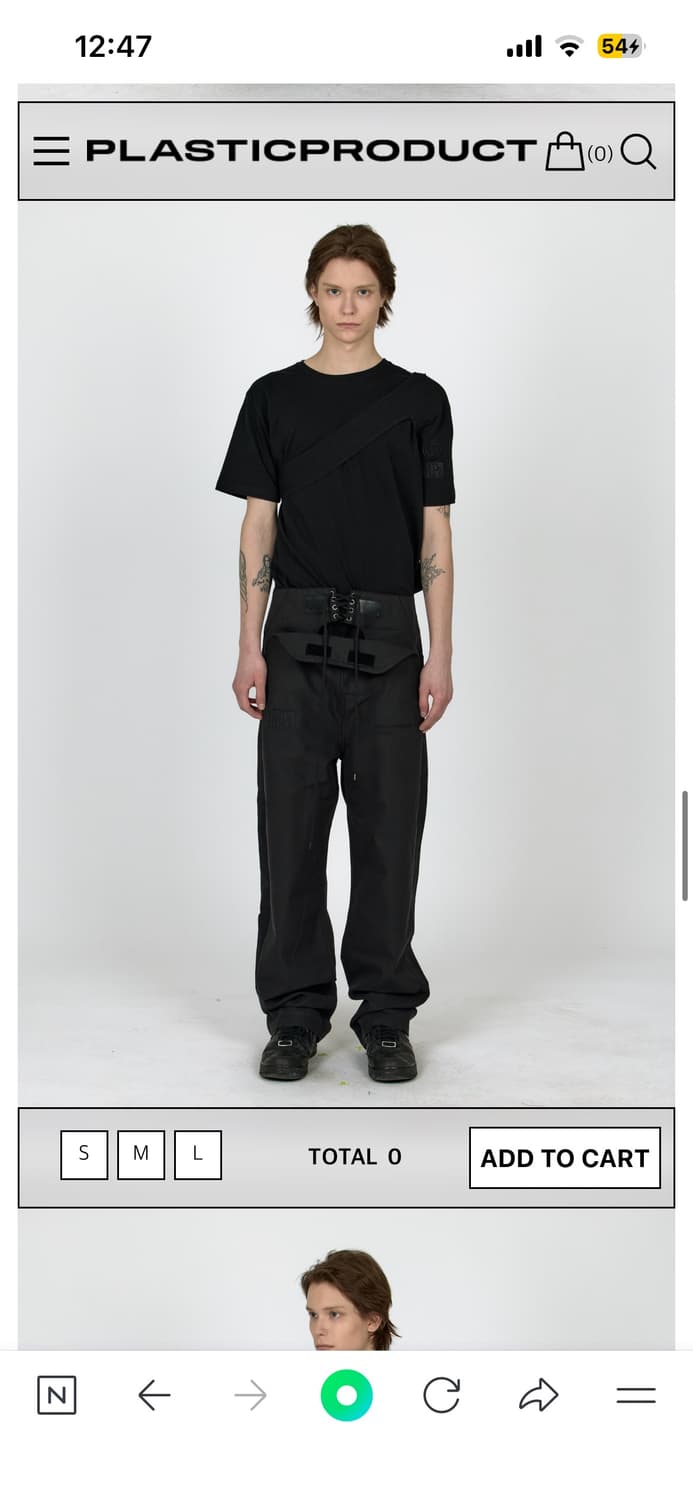 MPa COVERED FLY PANTS (BLACK) 상품이미지6