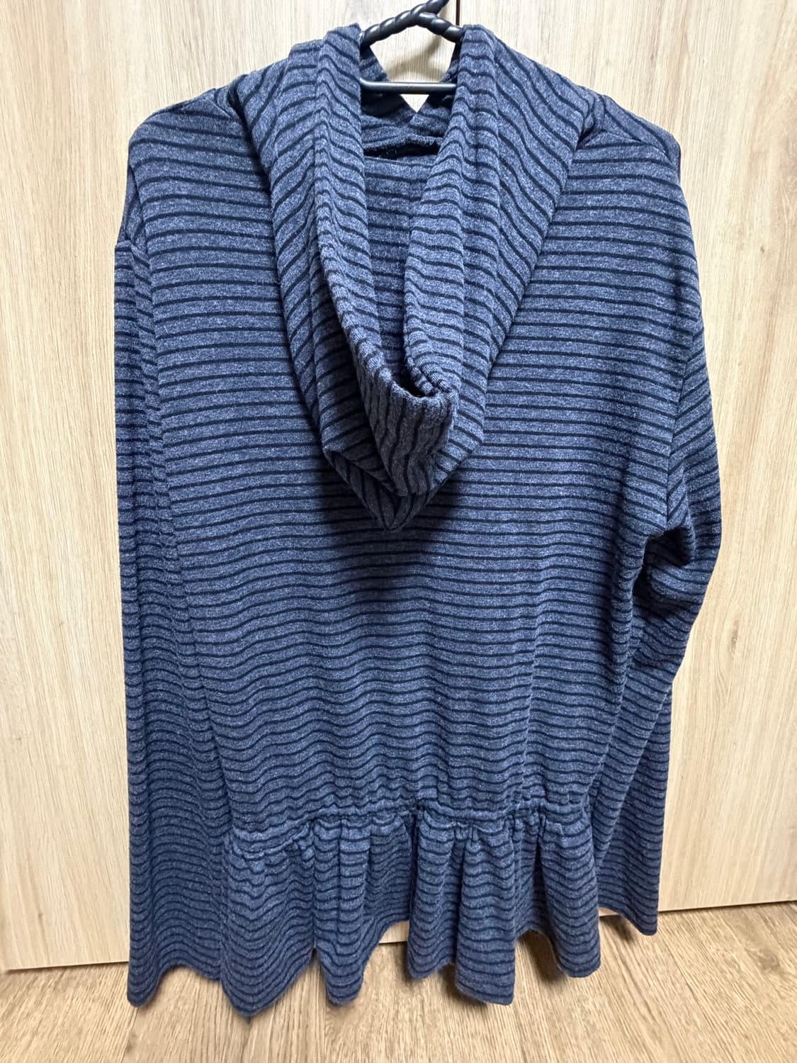 미쏘 후드 스트라이프 프릴 티셔츠 상품이미지5